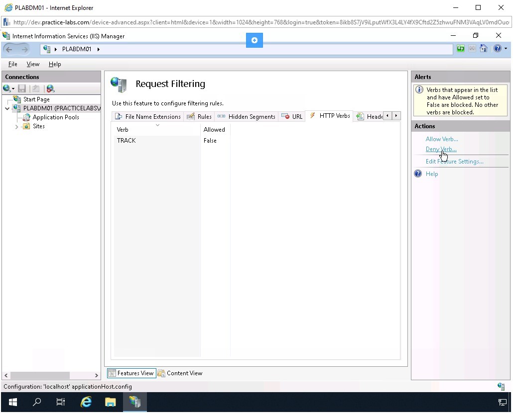 Figure 2.7 Screenshot of PLABDM01