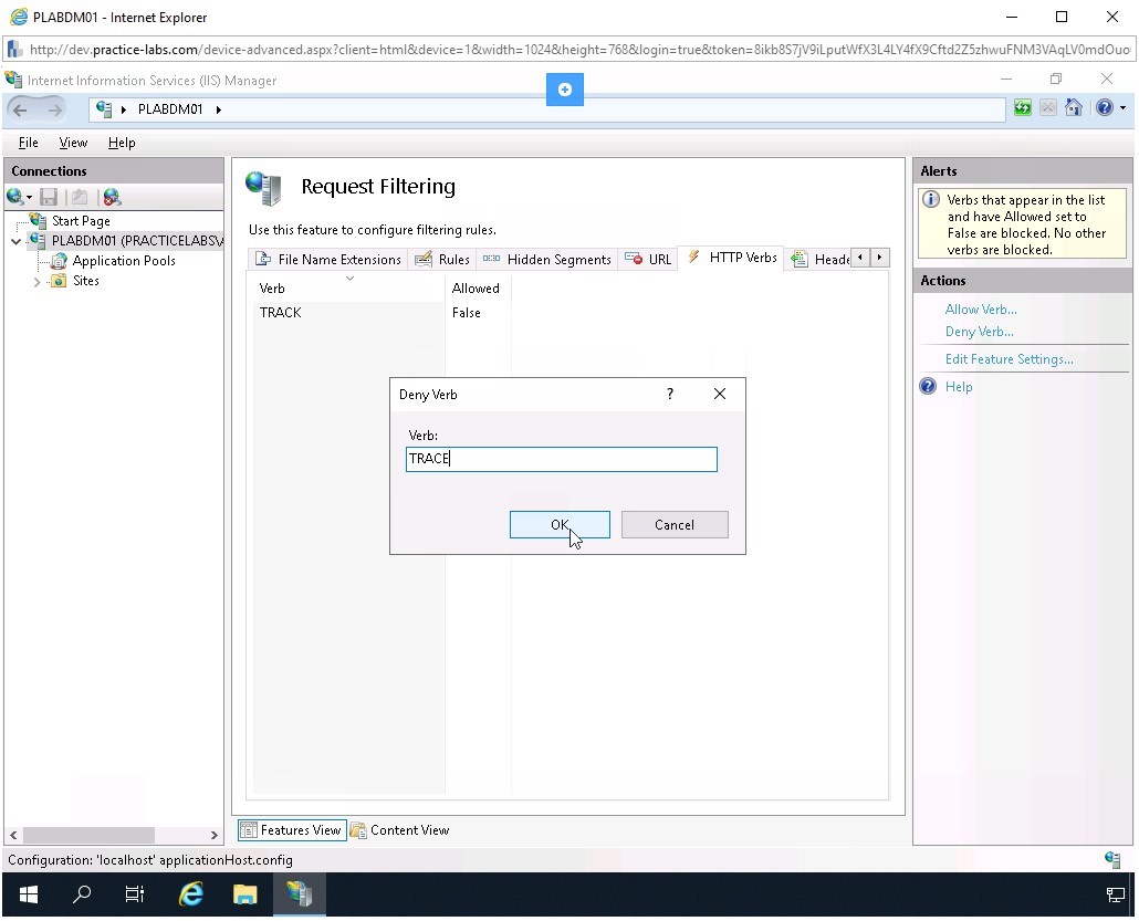 Figure 2.8 Screenshot of PLABDM01
