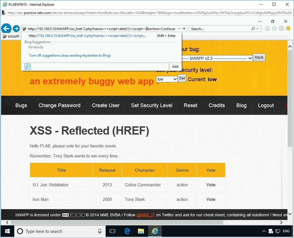 Figure 2.69 Screenshot of PLABWIN10