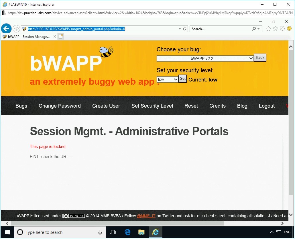Figure 2.13 Screenshot of PLABWIN10