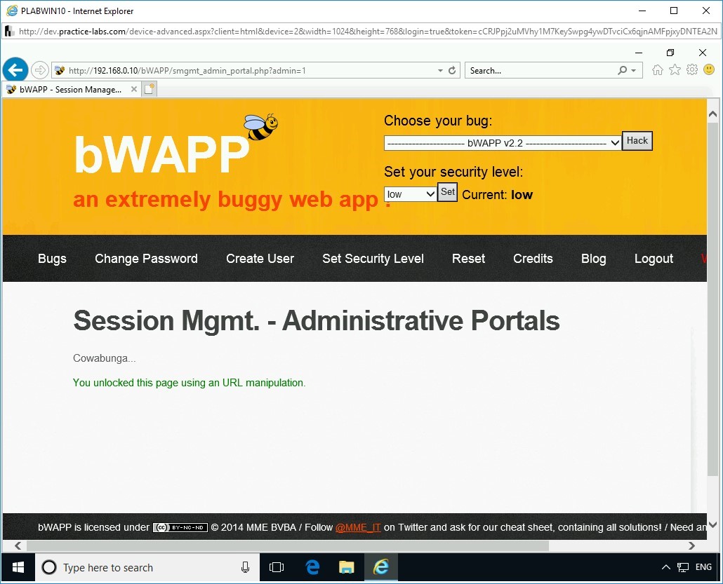 Figure 2.15 Screenshot of PLABWIN10