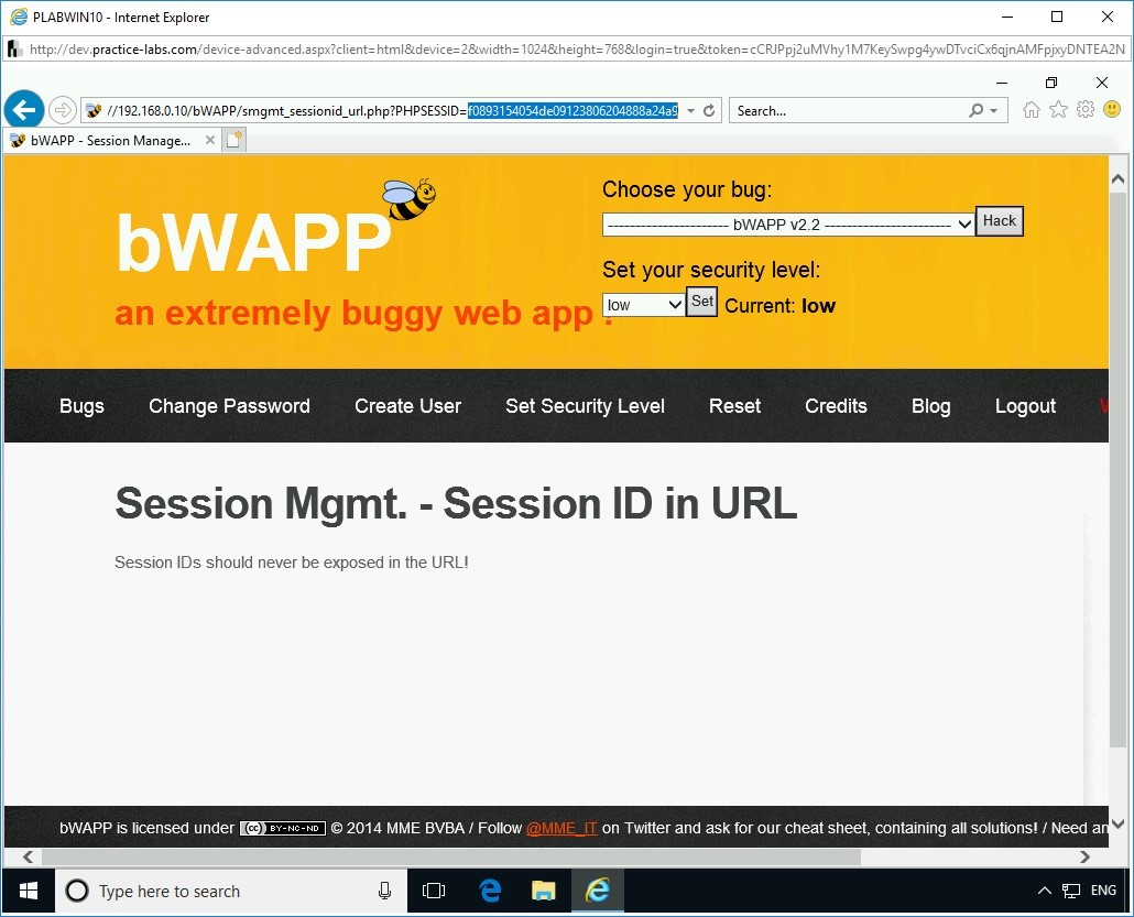 Figure 2.22 Screenshot of PLABWIN10