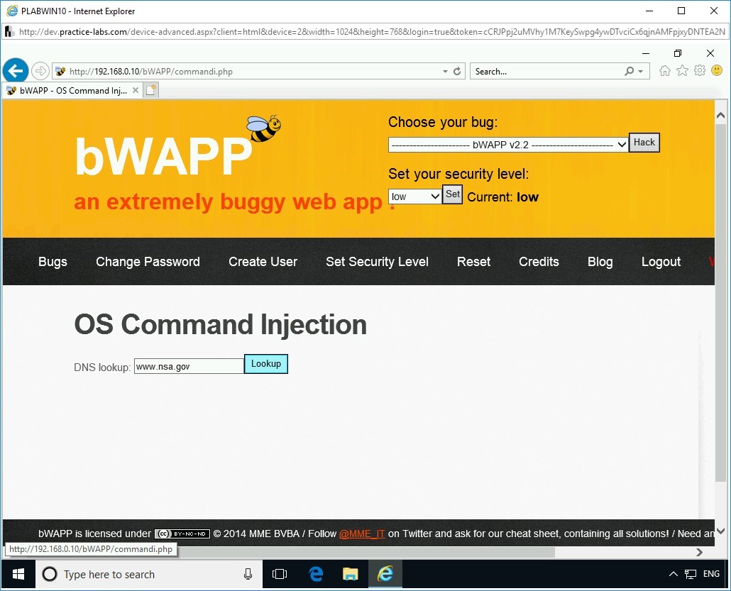 Figure 2.24 Screenshot of PLABWIN10