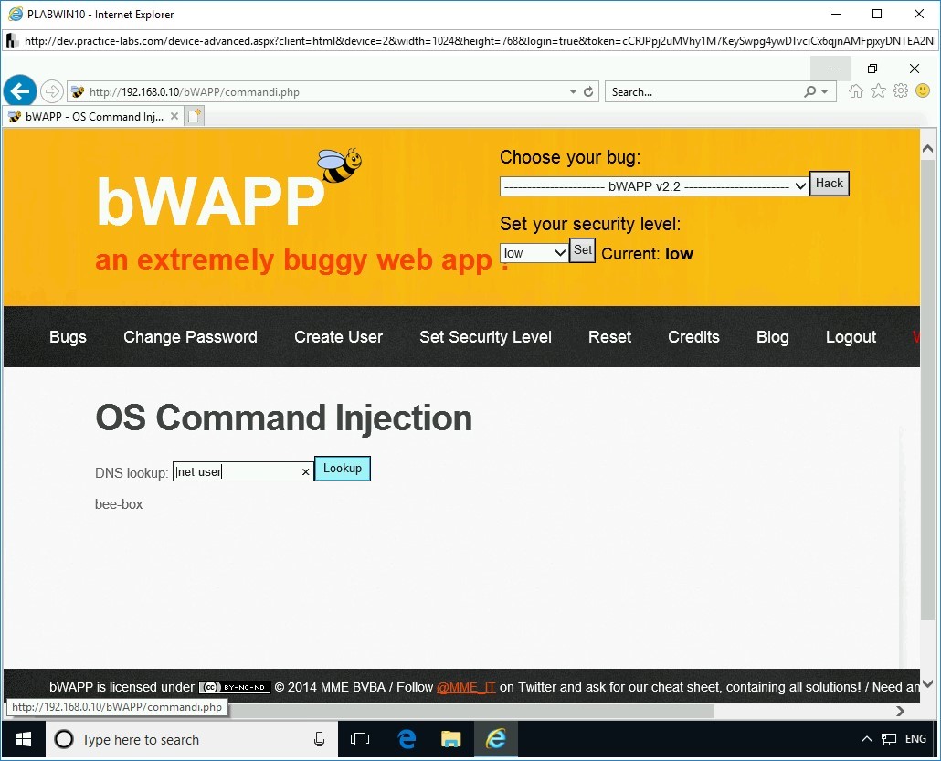 Figure 2.28 Screenshot of PLABWIN10
