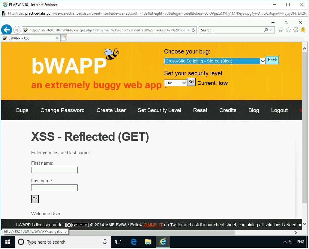 Figure 2.57 Screenshot of PLABWIN10