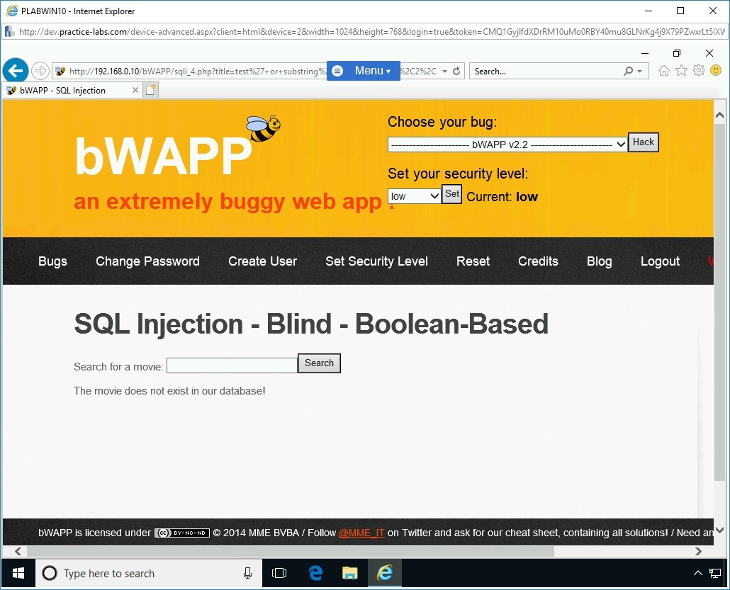 Figure 1.26 Screenshot of PLABWIN10