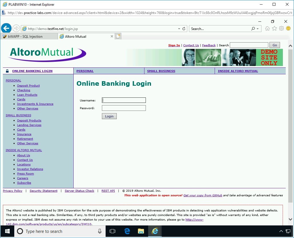Figure 1.29 Screenshot of PLABWIN10