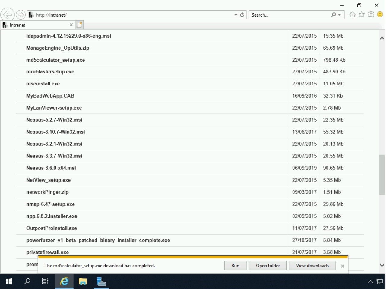 Figure 1.13 Screenshot of PLABDM01