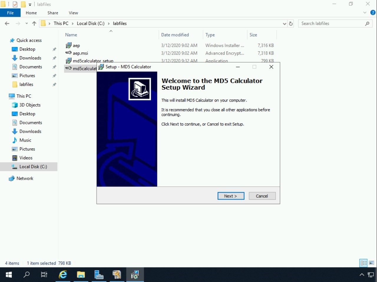 Figure 1.29 Screenshot of PLABDM01
