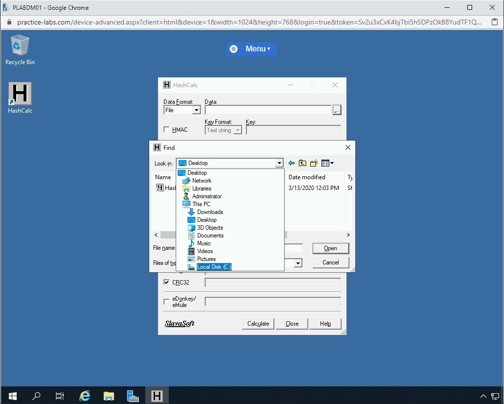 Figure 1.48 Screenshot of PLABDM01