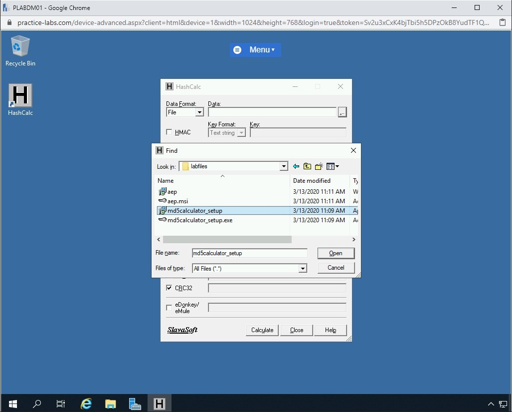 Figure 1.50 Screenshot of PLABDM01