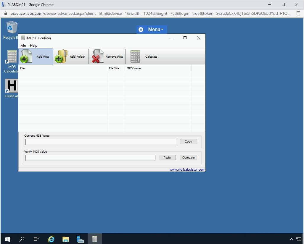 Figure 1.64 Screenshot of PLABDM01
