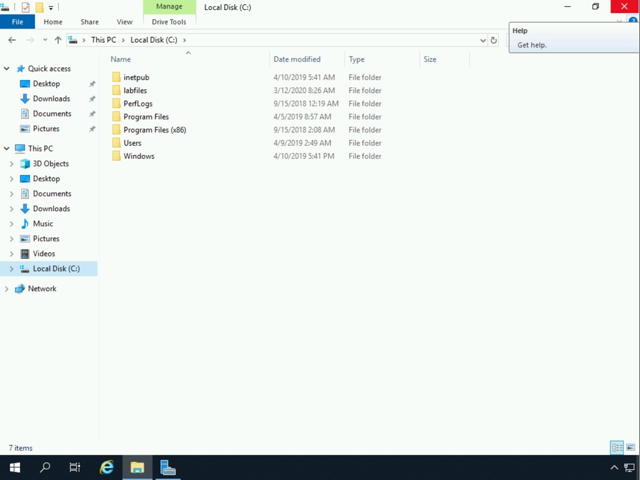 Figure 1.6 Screenshot of PLABDM01