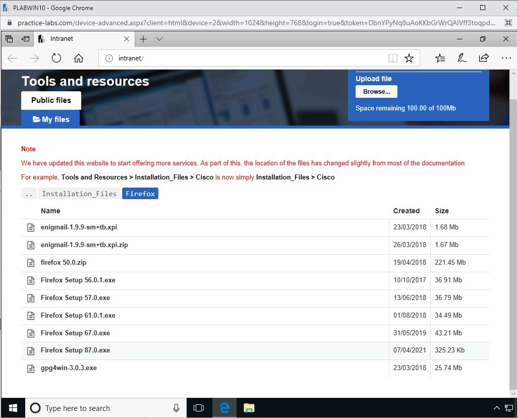 Hình 3.4 Ảnh chụp màn hình PLABWIN10