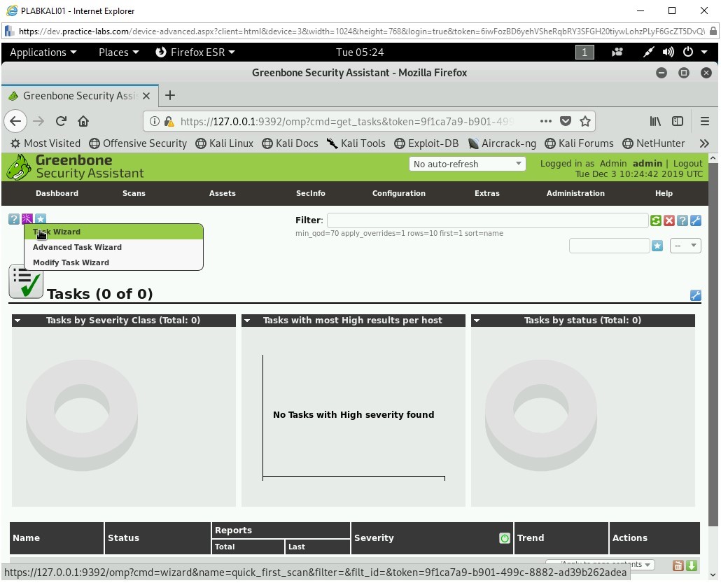 Figure 1.22 Screenshot of PLABKALI01