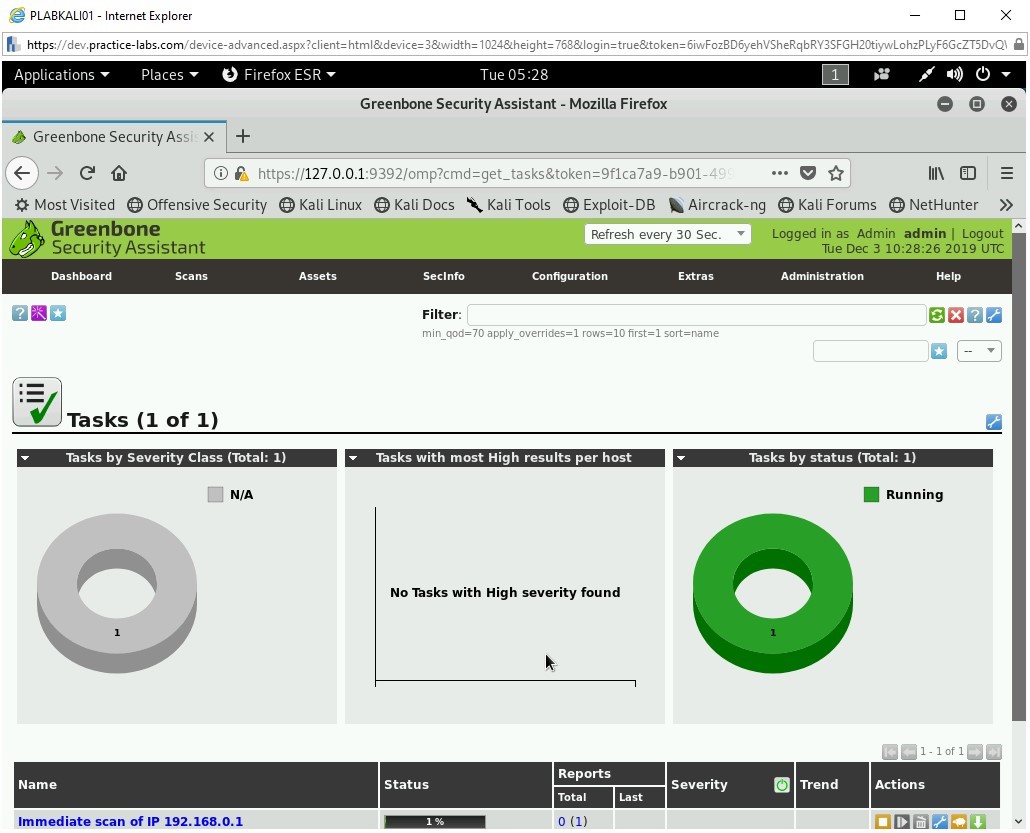 Figure 1.24 Screenshot of PLABKALI01