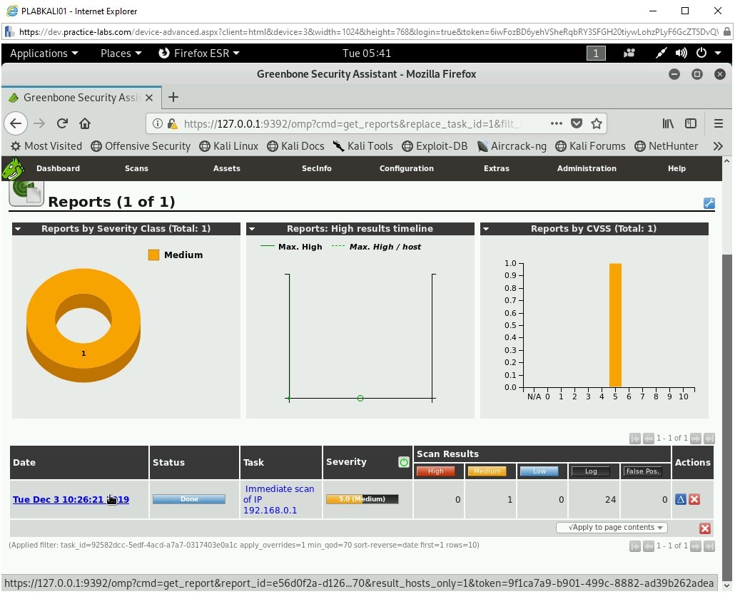 Figure 1.27 Screenshot of PLABKALI01