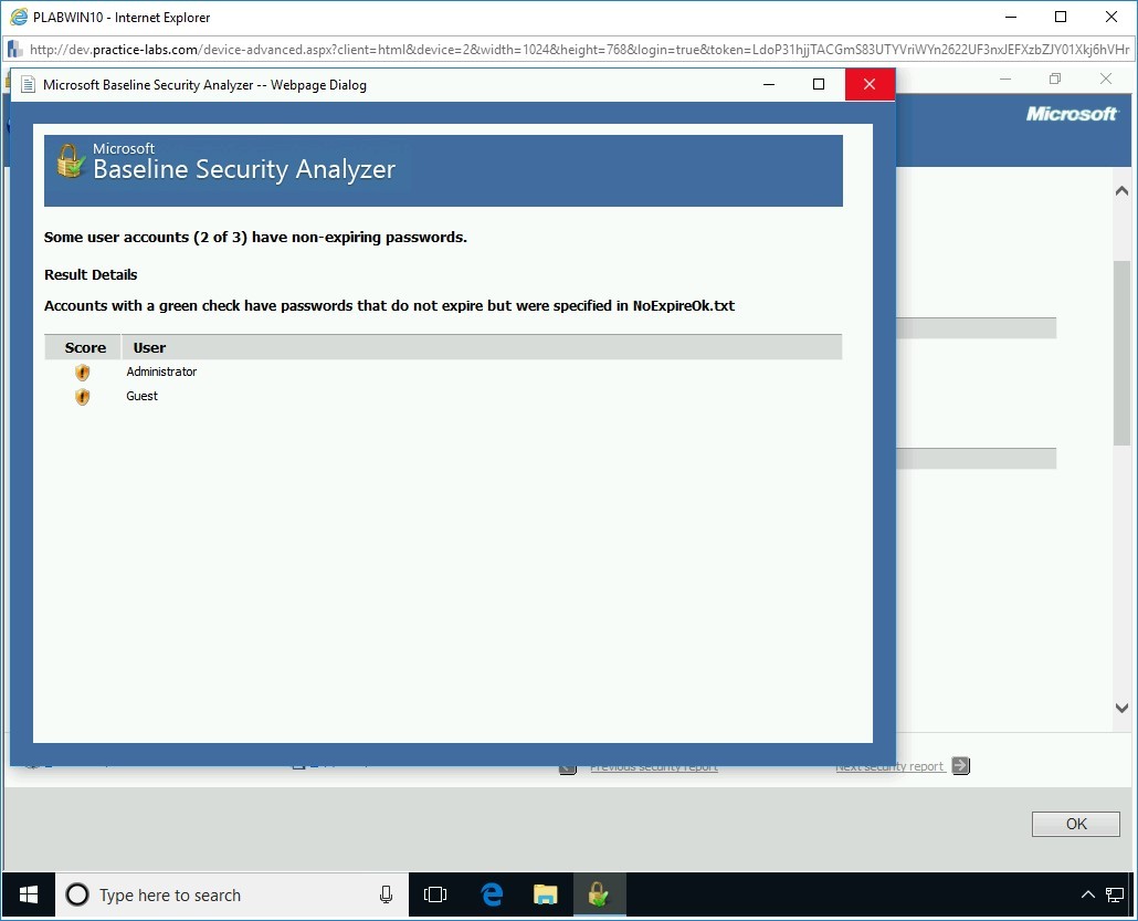 Figure 2.22 Screenshot of PLABWIN10