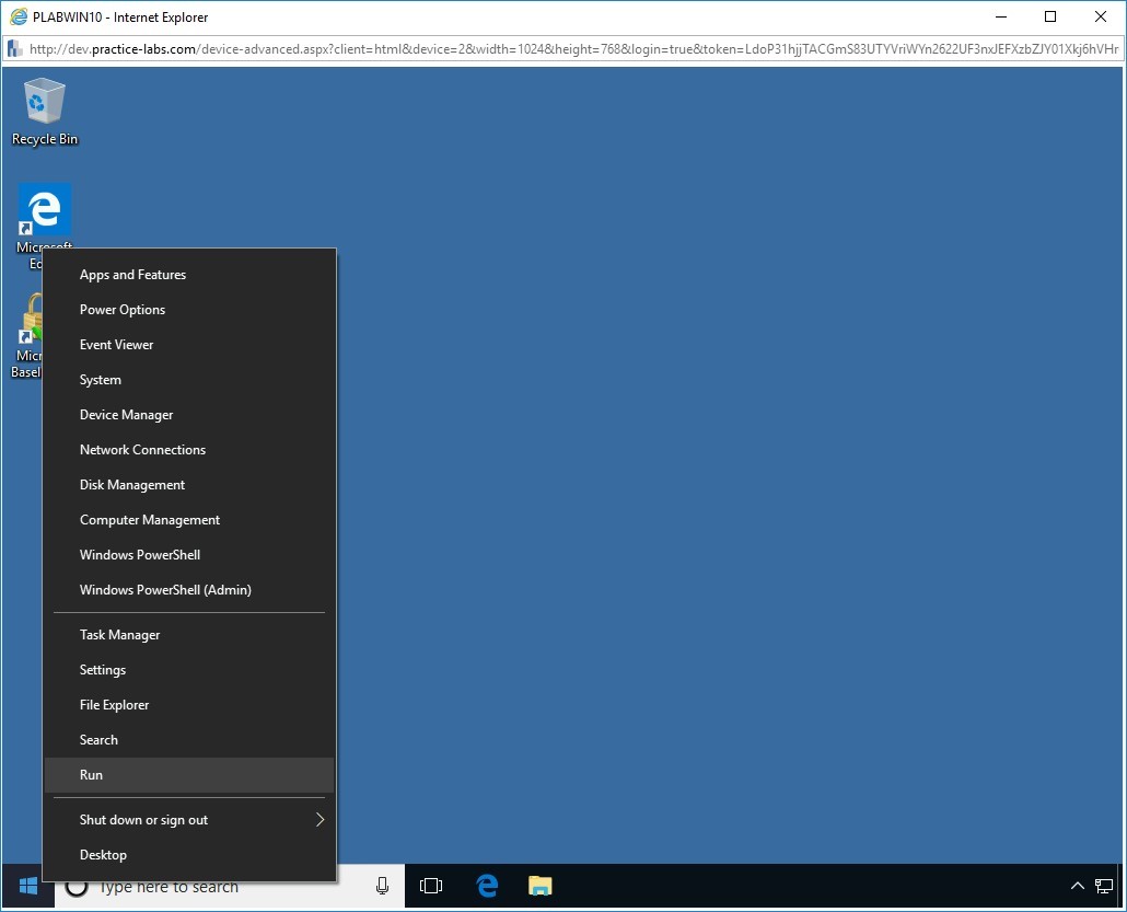 Figure 2.27 Screenshot of PLABWIN10