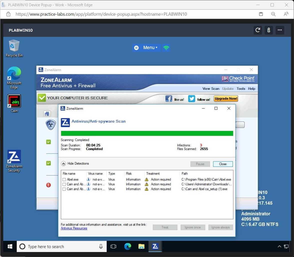Figure 1.39 Screenshot of PLABDC01