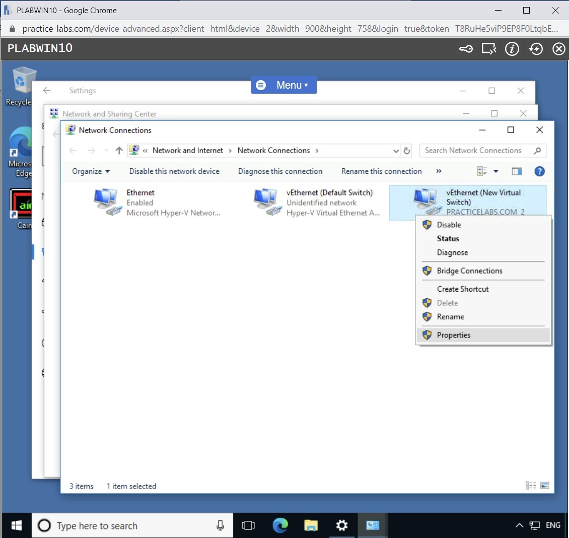 Figure 1.6 Screenshot of PLABWIN10