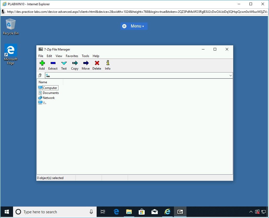 Figure 1.19 Screenshot of PLABWIN10