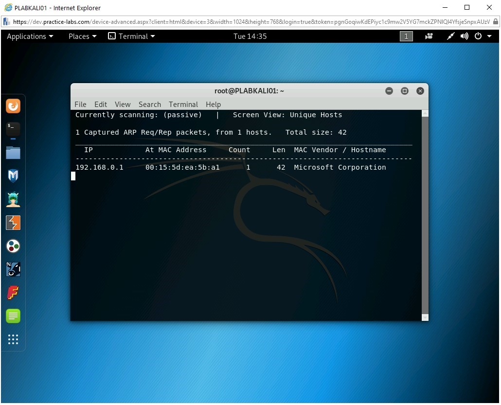 Hình 2.32 Ảnh chụp màn hình PLABKALI01