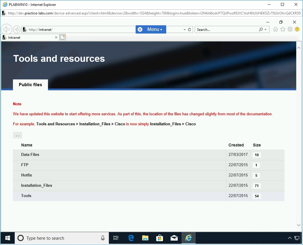 Hình 1.3 Ảnh chụp màn hình PLABWIN10