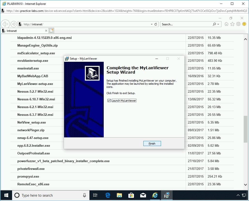 Hình 1.59 Ảnh chụp màn hình PLABWIN10