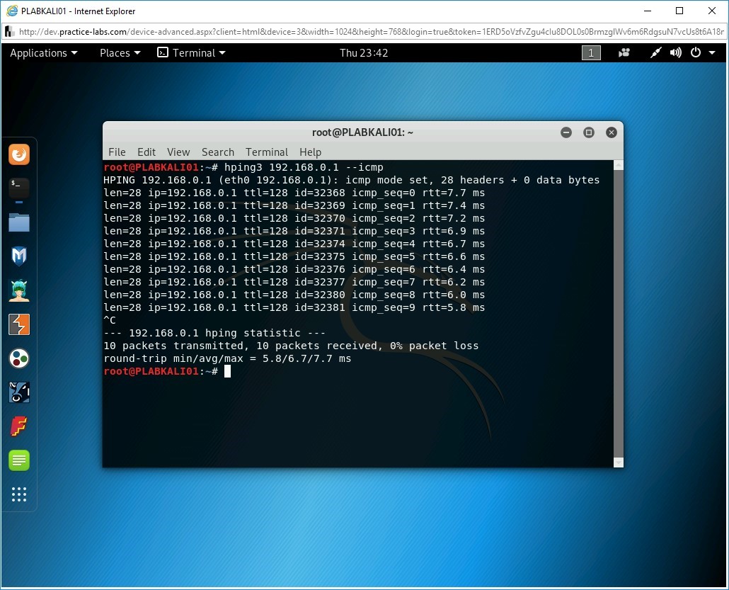 Hình 2.3 Ảnh chụp màn hình PLABKALI01