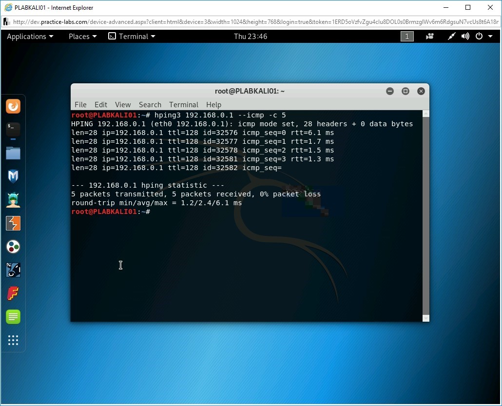 Hình 2.5 Ảnh chụp màn hình PLABKALI01