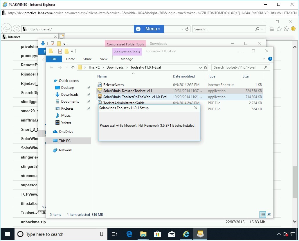 Figure 1.104 Screenshot of PLABWIN10