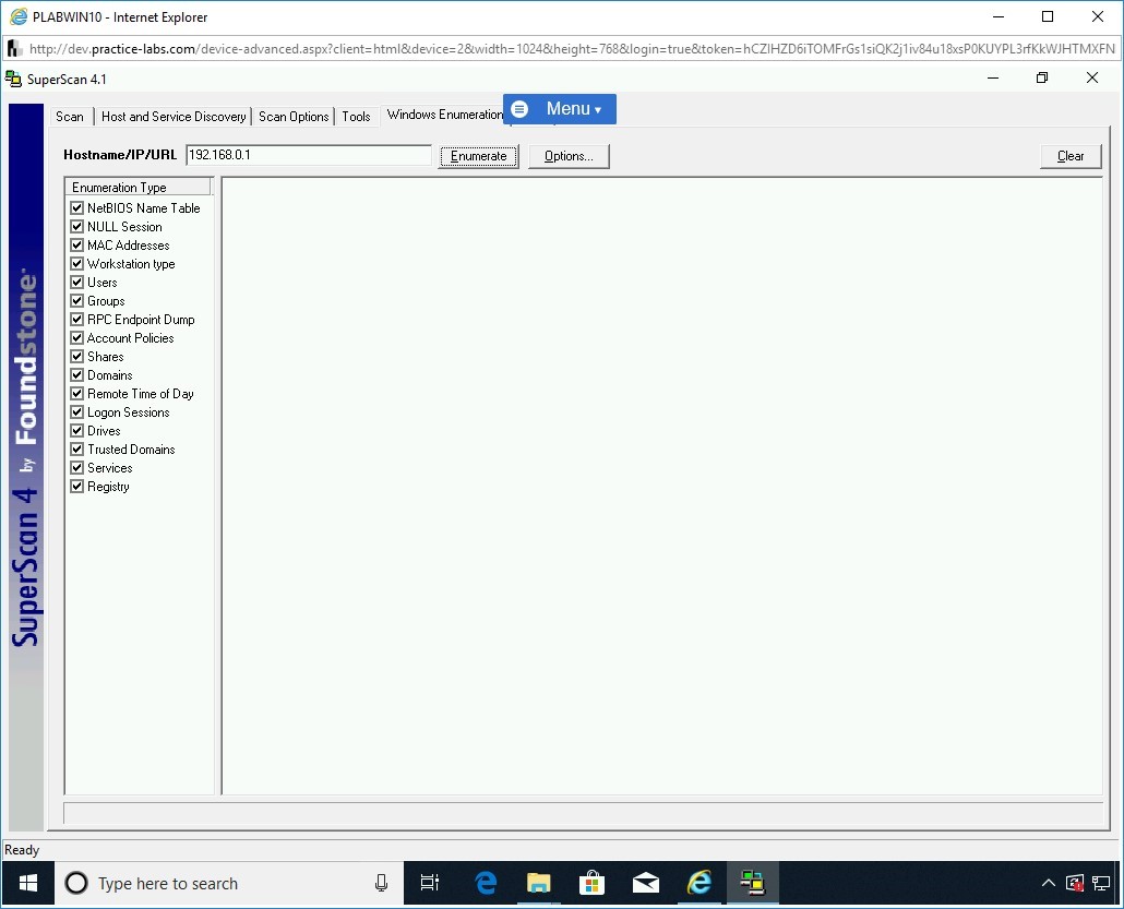 Figure 1.11 Screenshot of PLABWIN10