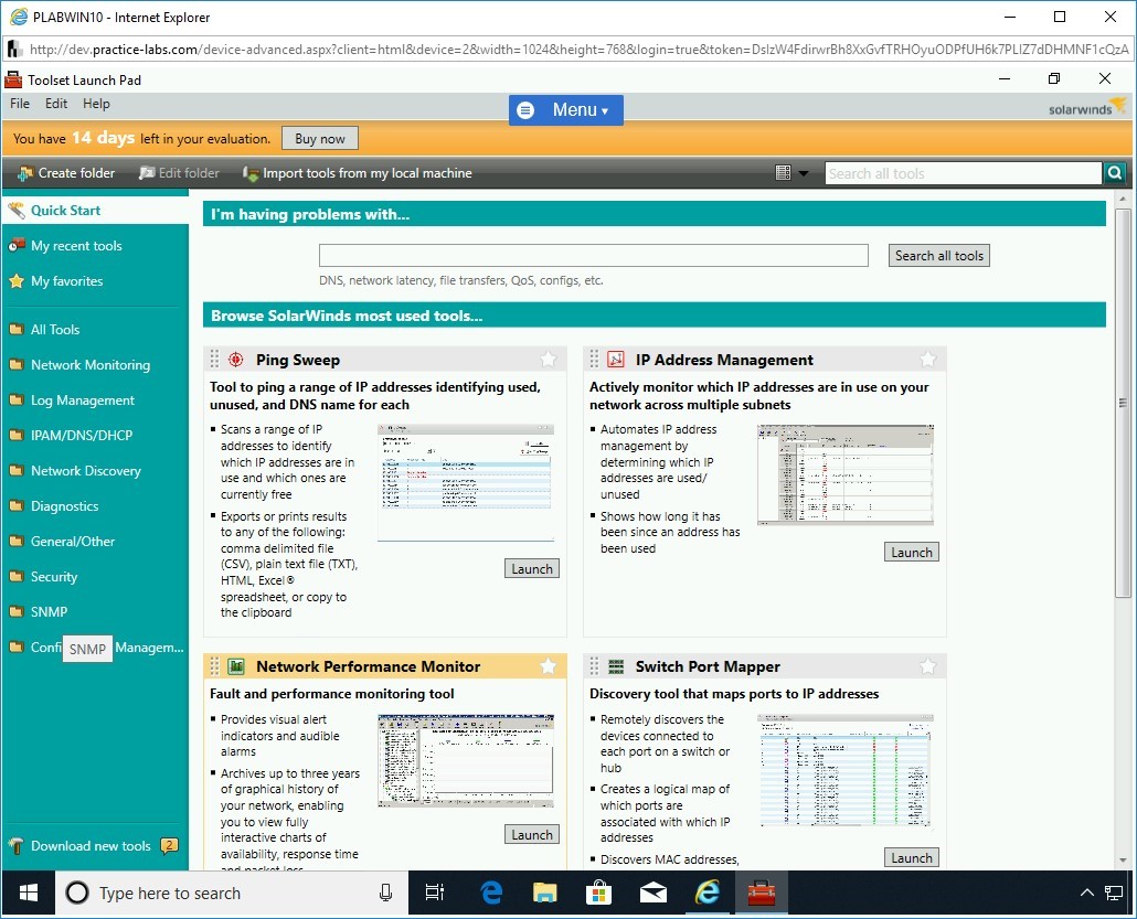 Figure 1.121 Screenshot of PLABWIN10