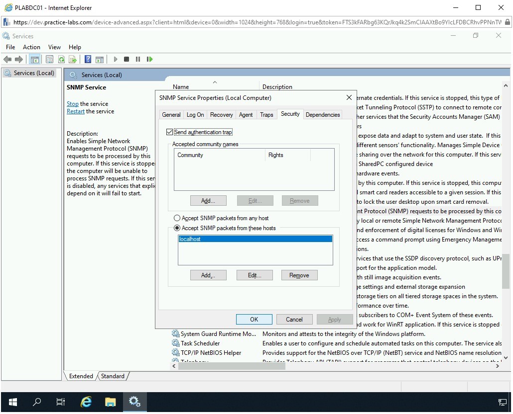 Figure 3.3 Screenshot of PLABDC01