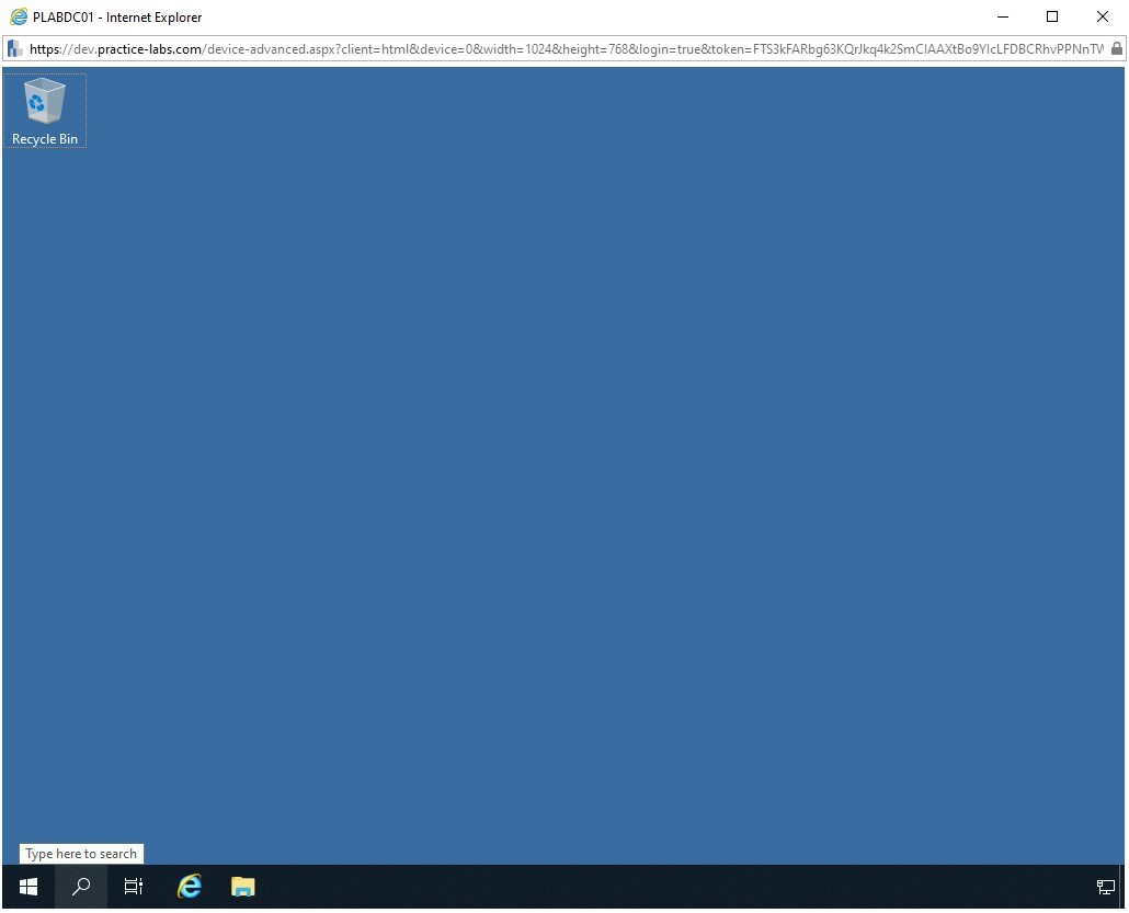 Figure 3.15 Screenshot of PLABDC01