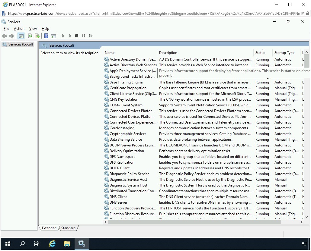Figure 3.27 Screenshot of PLABWIN10