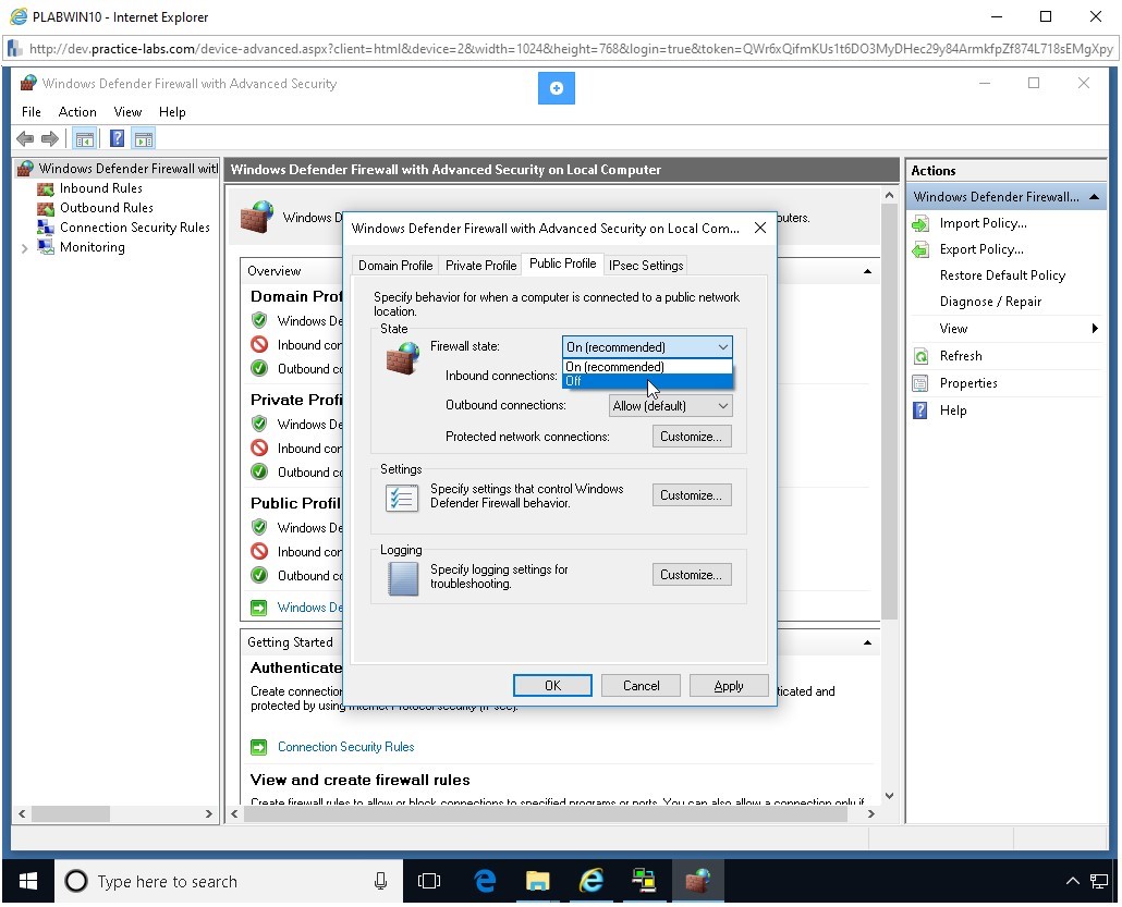 Figure 1.23 Screenshot of PLABWIN10