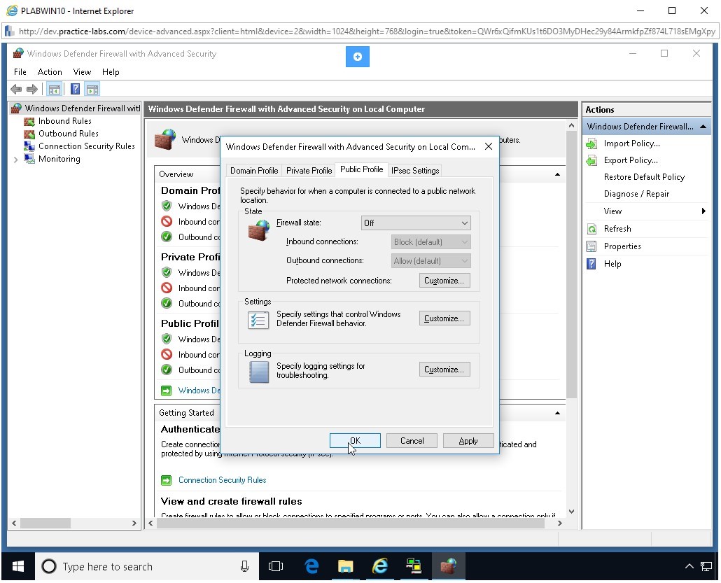 Figure 1.24 Screenshot of PLABWIN10