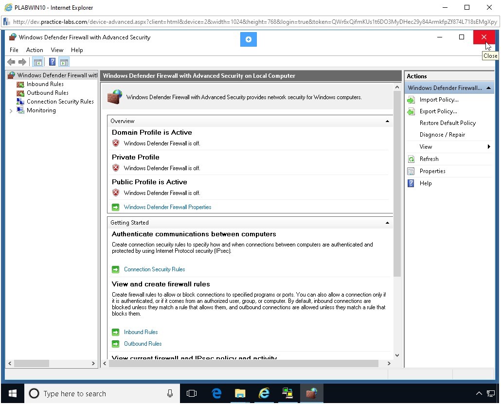 Figure 1.25 Screenshot of PLABWIN10