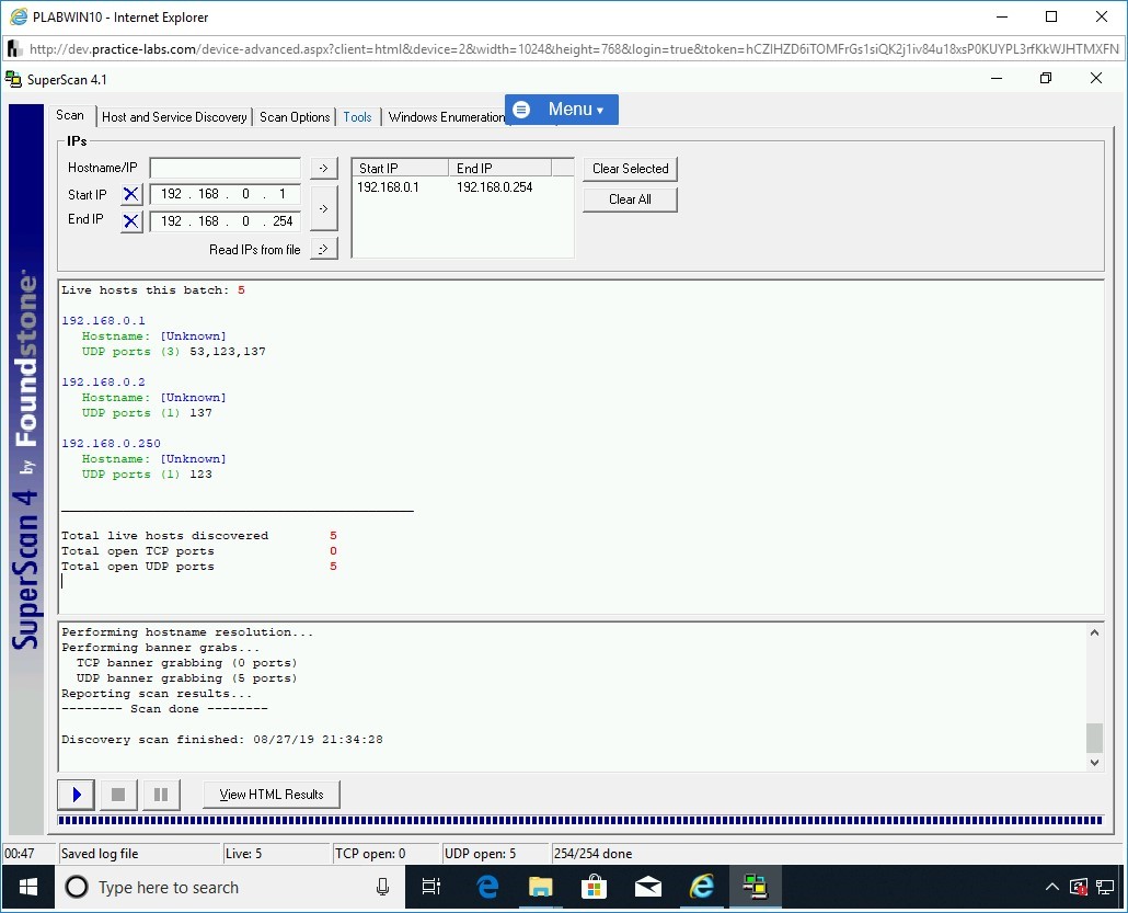 Figure 1.37 Screenshot of PLABWIN10