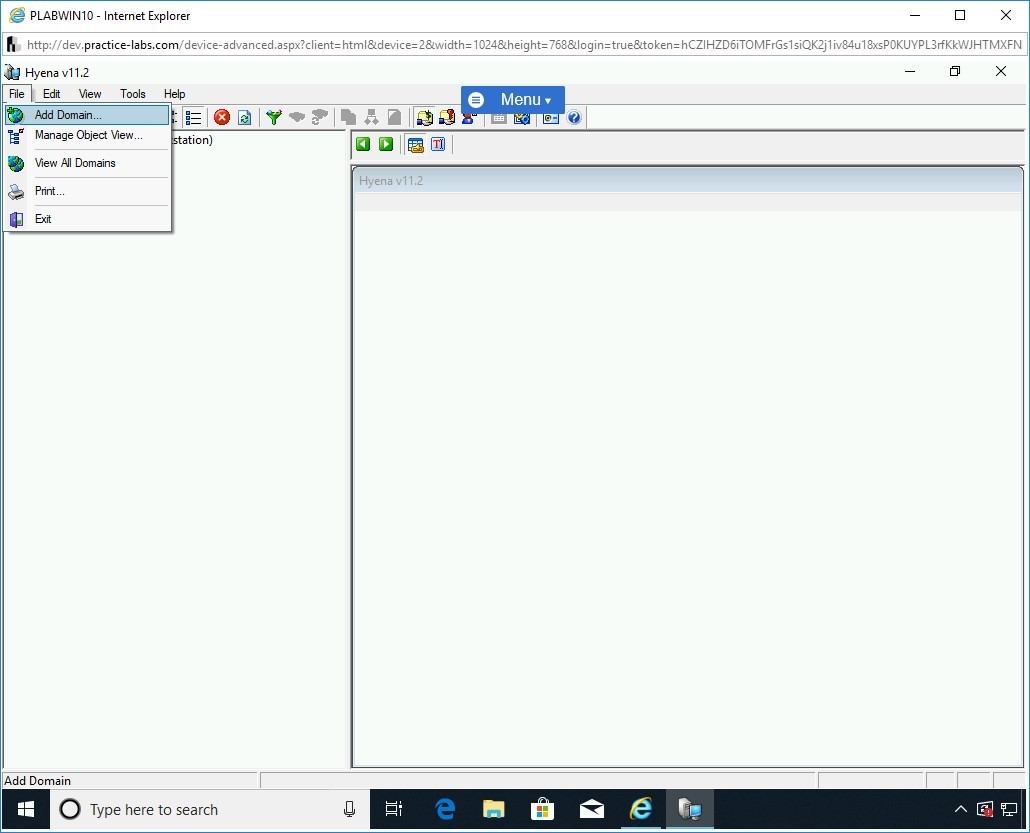 Figure 1.62 Screenshot of PLABWIN10