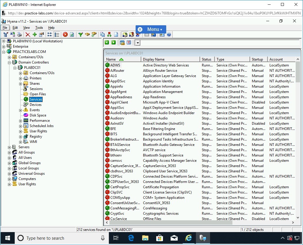 Figure 1.66 Screenshot of PLABWIN10