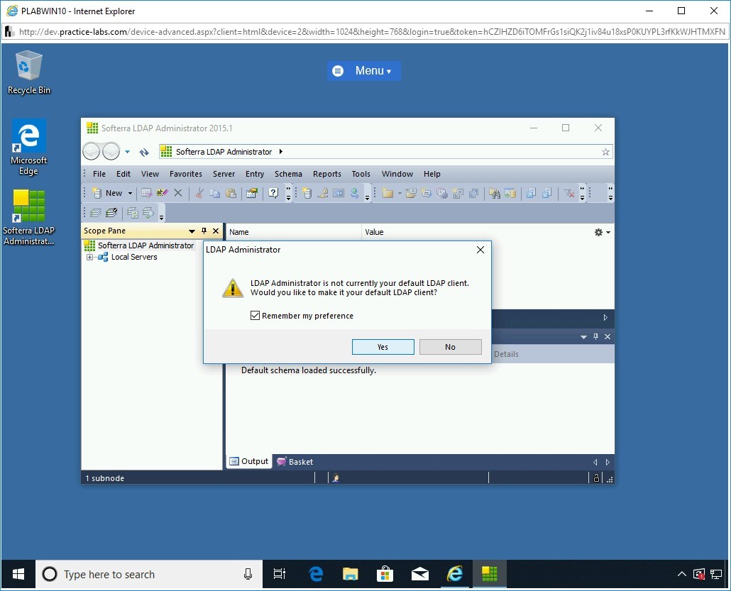 Figure 1.81 Screenshot of PLABWIN10