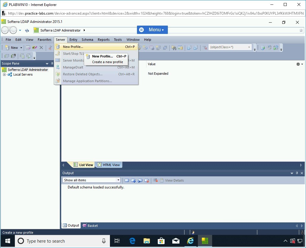 Figure 1.82 Screenshot of PLABWIN10