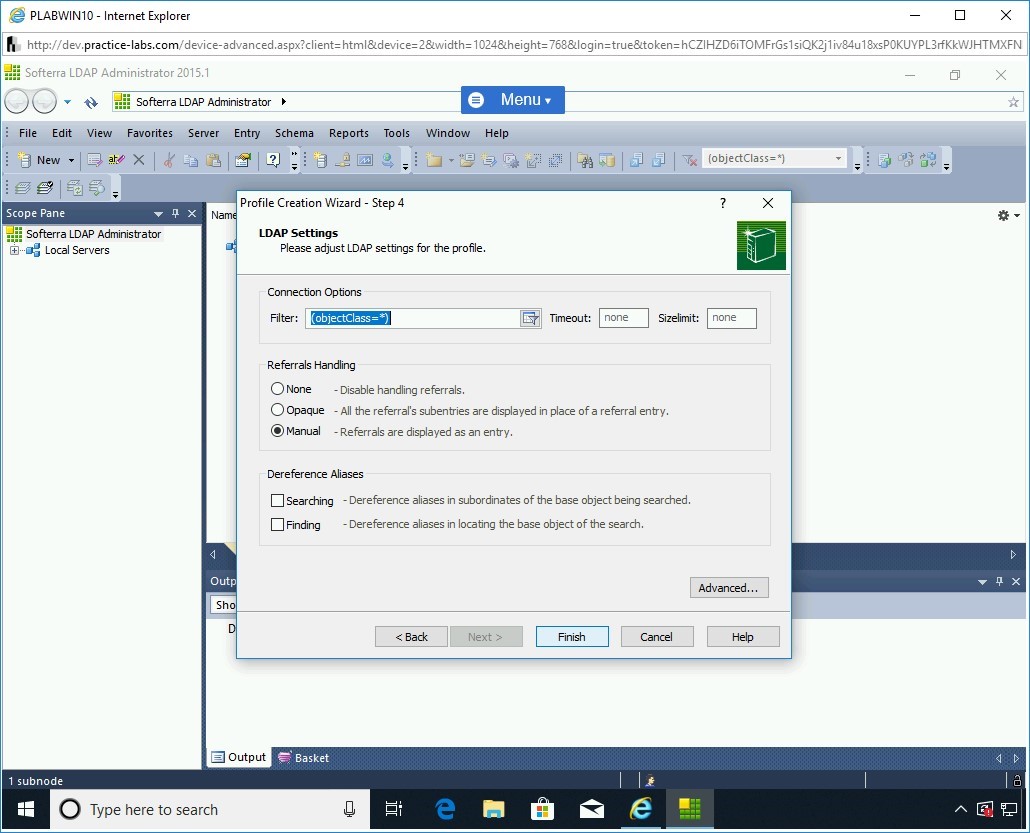 Figure 1.88 Screenshot of PLABWIN10
