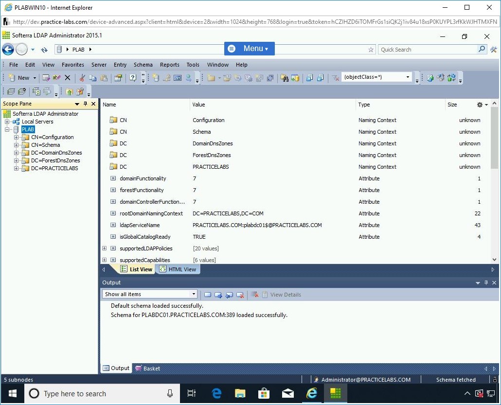 Figure 1.89 Screenshot of PLABWIN10