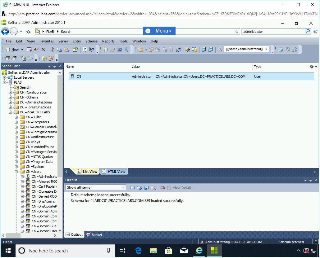 Figure 1.92 Screenshot of PLABWIN10