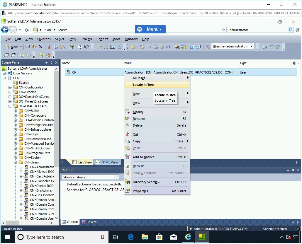 Figure 1.93 Screenshot of PLABWIN10